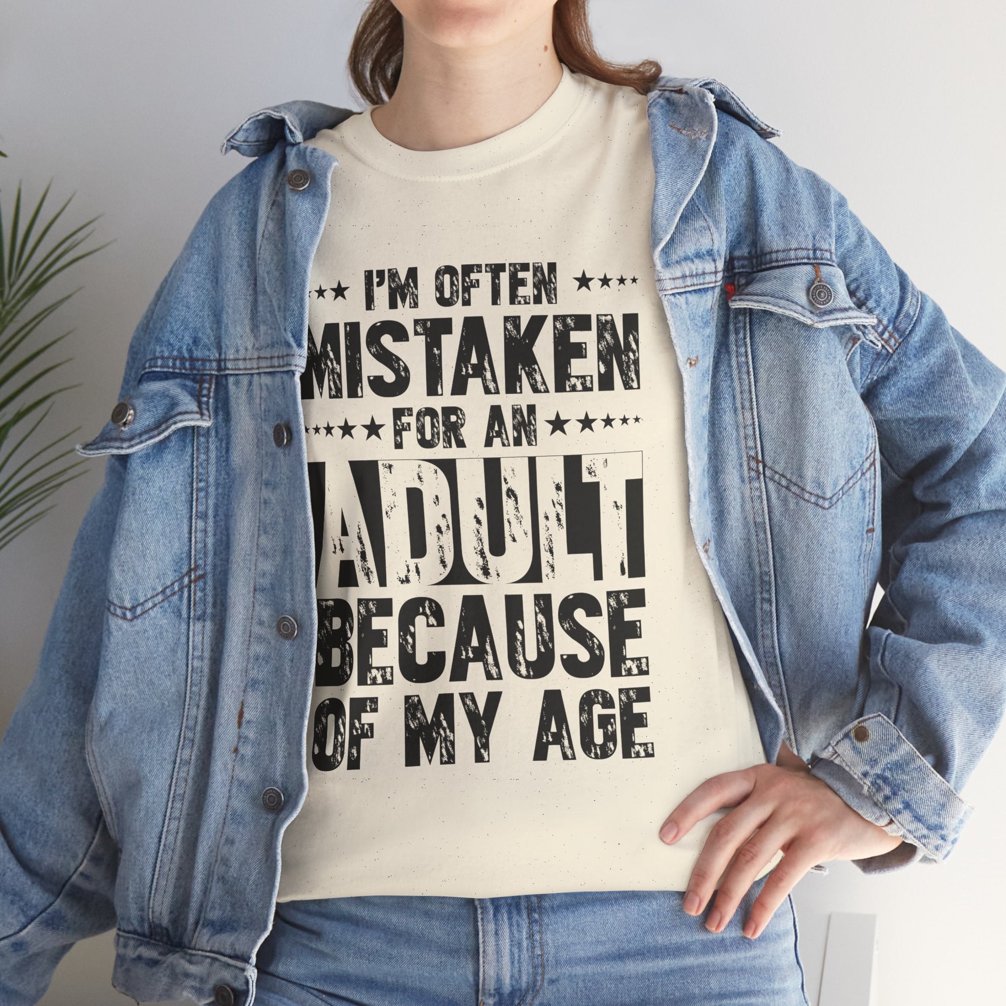 [PHYSICAL] Humorous Unisex Heavy Cotton Tee