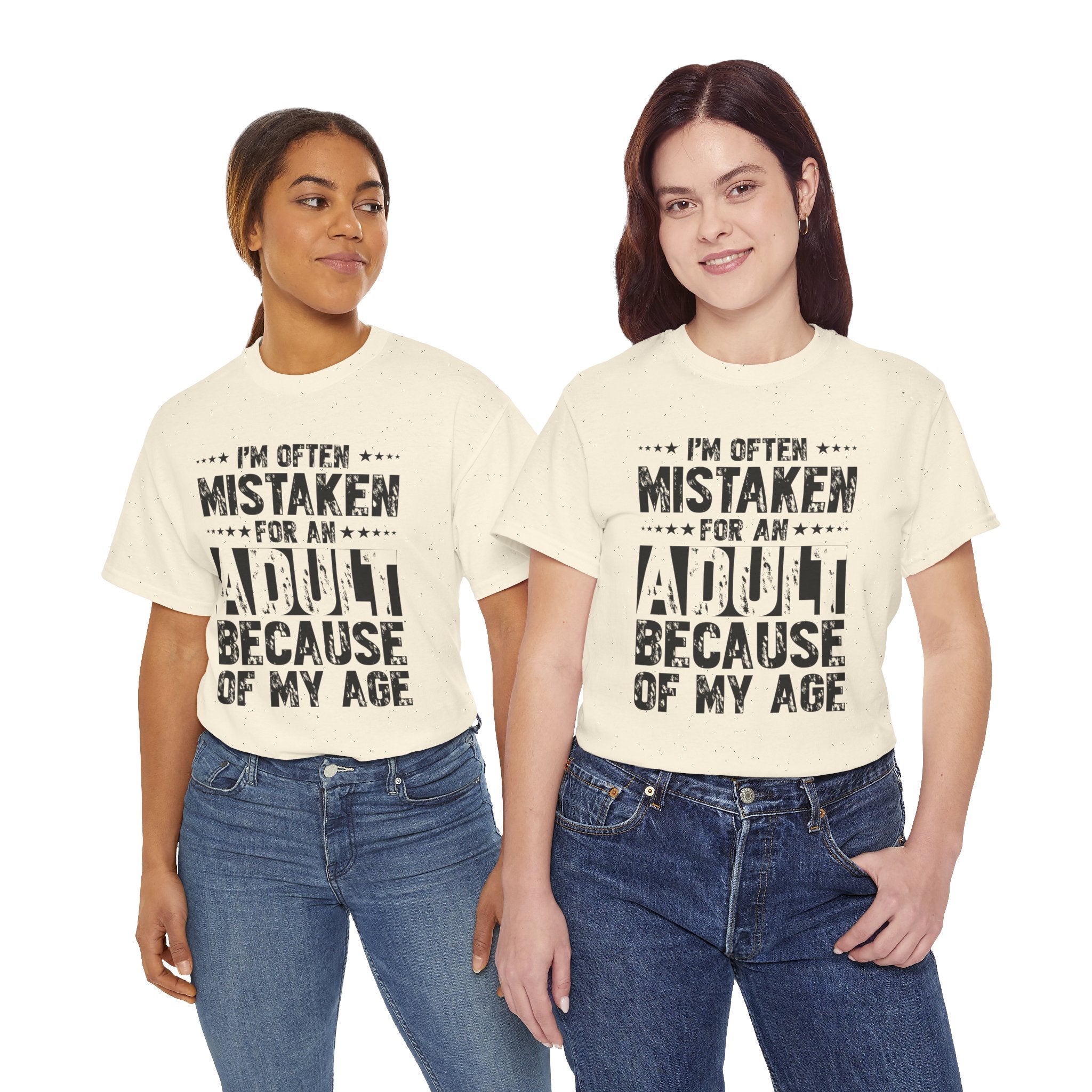 [PHYSICAL] Humorous Unisex Heavy Cotton Tee