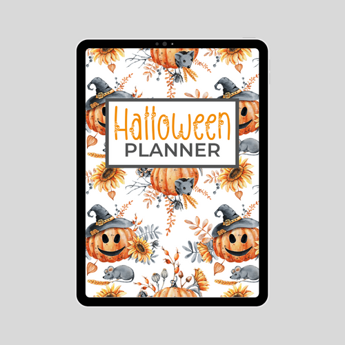[DIGITAL] Halloween Digital Planner Printable