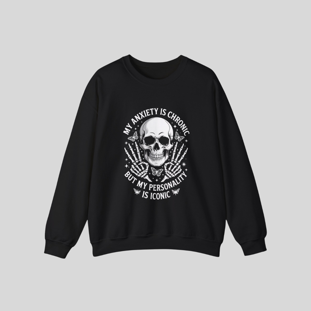 [PHYSICAL] Unisex Casual Pullover for Anxiety Awareness