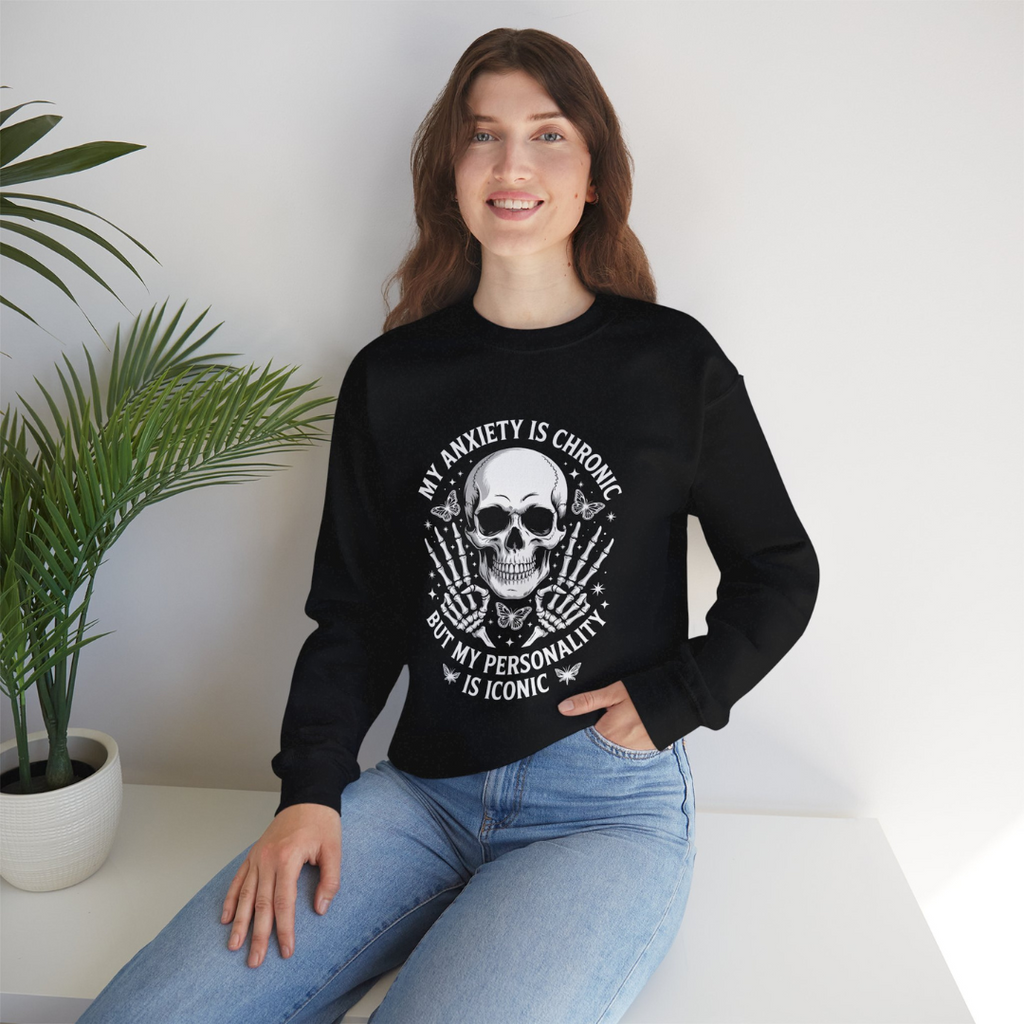 [PHYSICAL] Unisex Casual Pullover for Anxiety Awareness