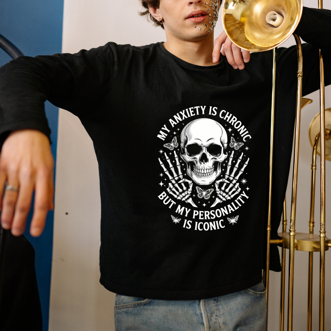 [PHYSICAL] Unisex Casual Pullover for Anxiety Awareness
