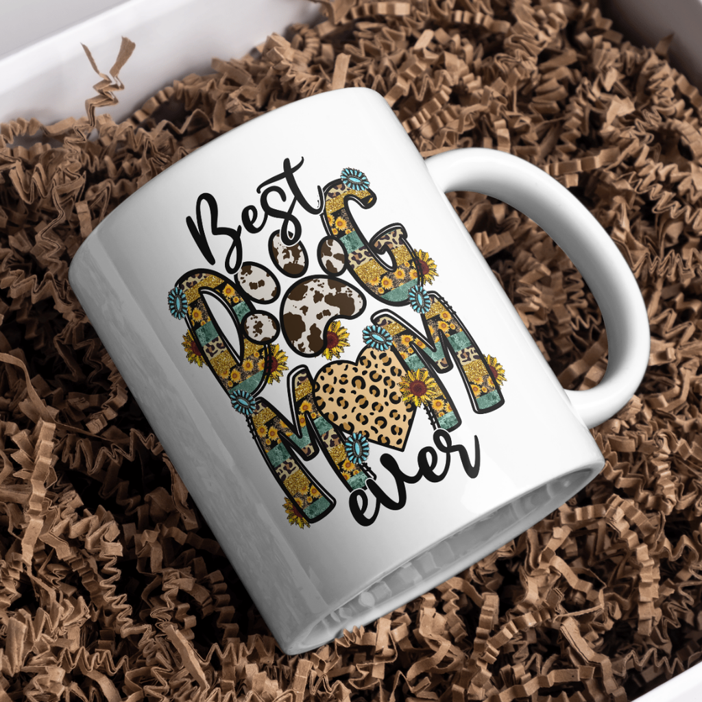 [PHYSICAL] Colorful Graphic Mug for Dog Mom