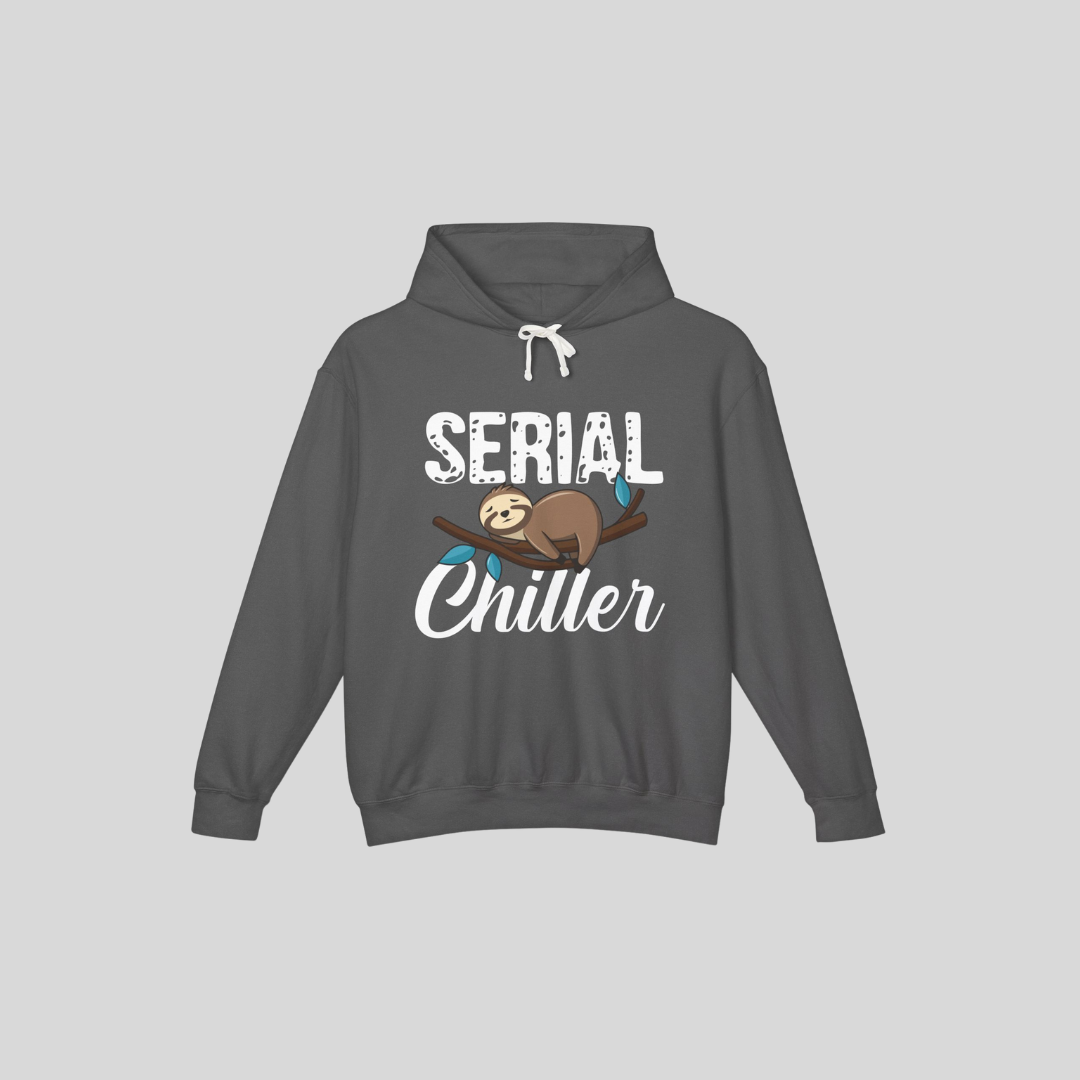 [PHYSICAL] Unisex Lightweight Hooded Sweatshirt - "Serial Chiller"