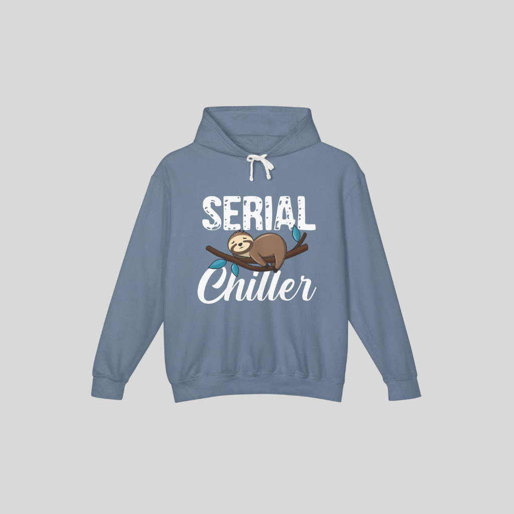 [PHYSICAL] Unisex Lightweight Hooded Sweatshirt - "Serial Chiller"