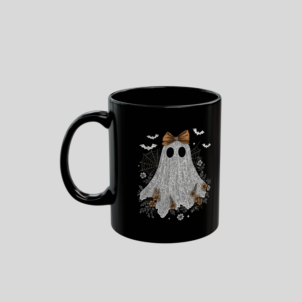[PHYSICAL] Cozy Black Mug for Halloween