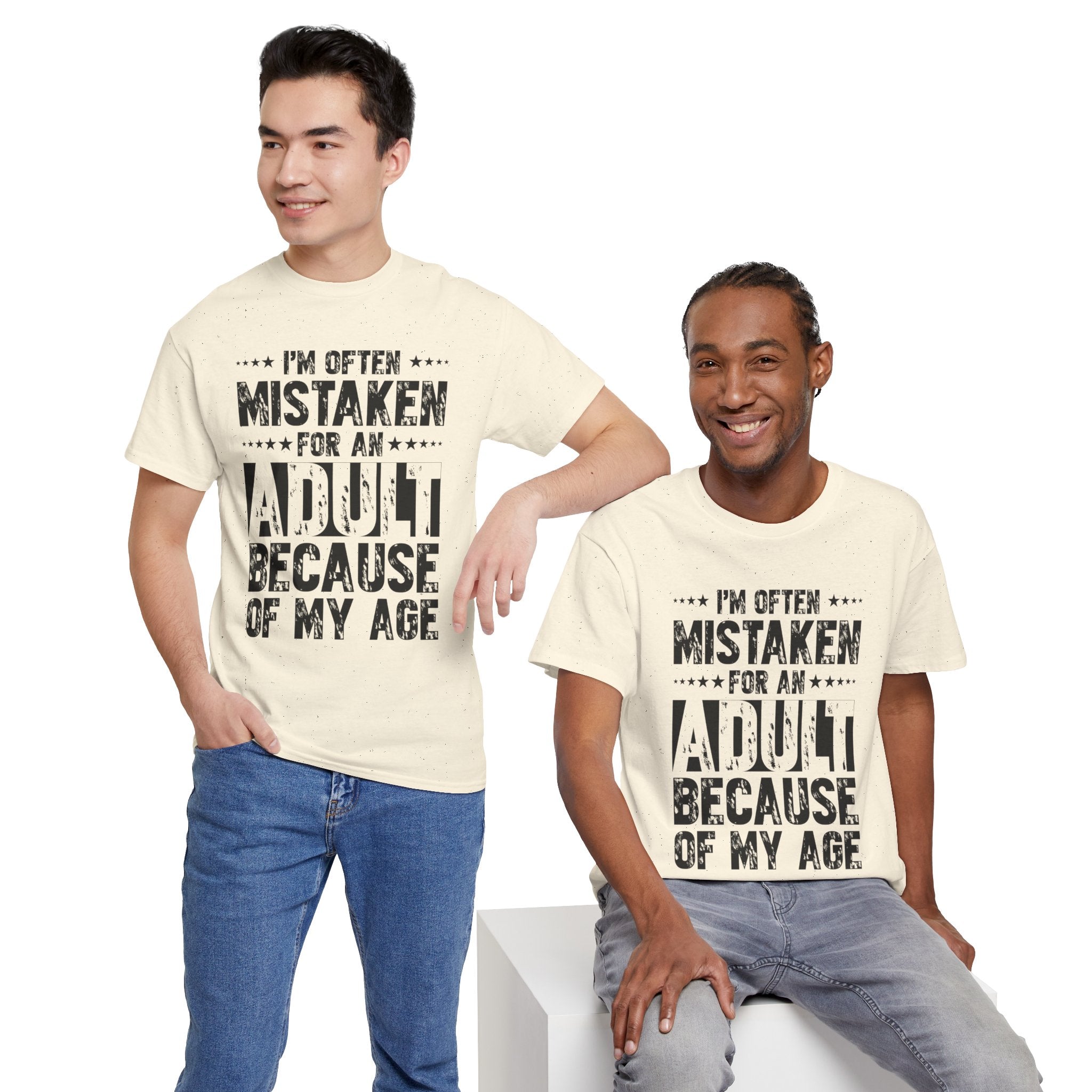 [PHYSICAL] Humorous Unisex Heavy Cotton Tee