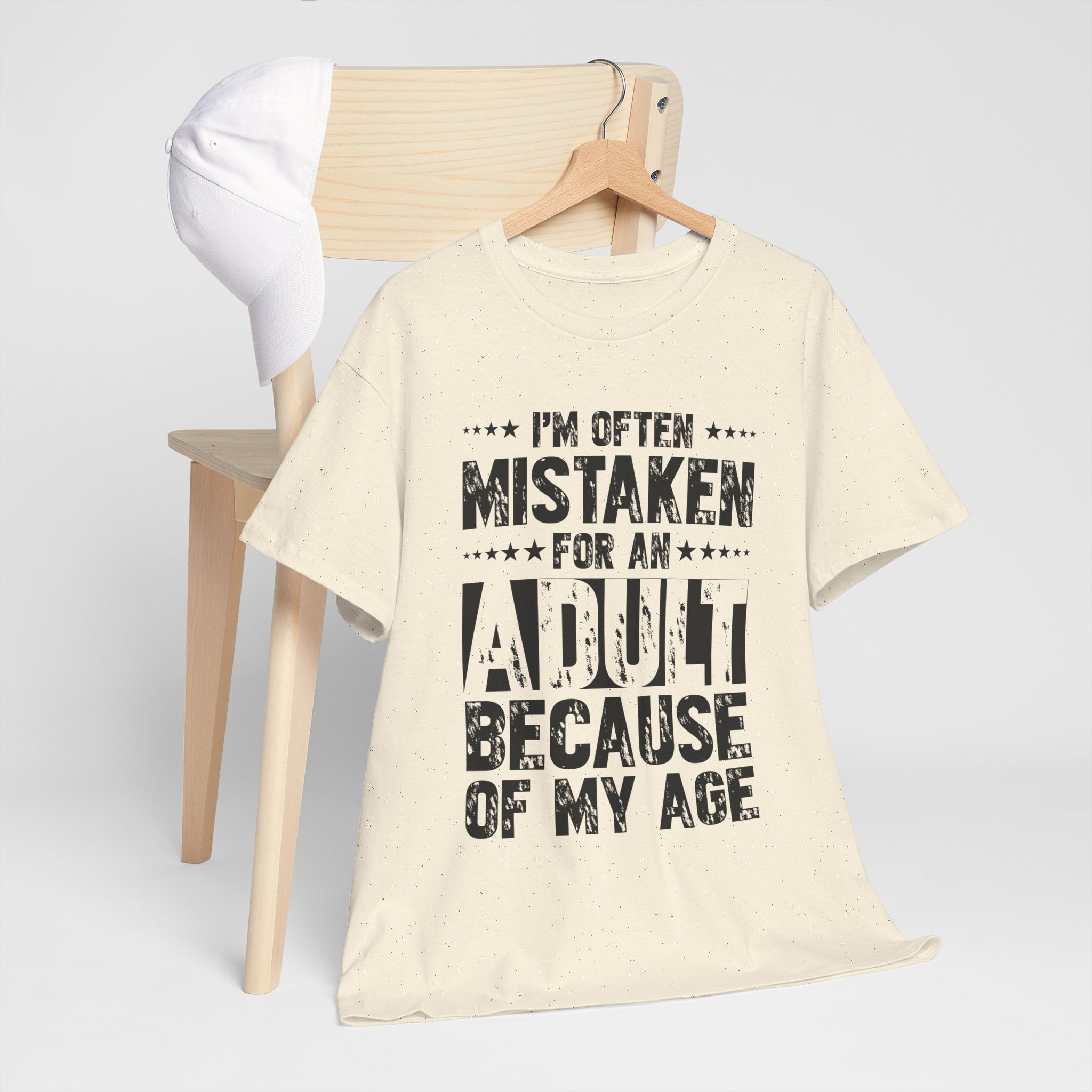 [PHYSICAL] Humorous Unisex Heavy Cotton Tee
