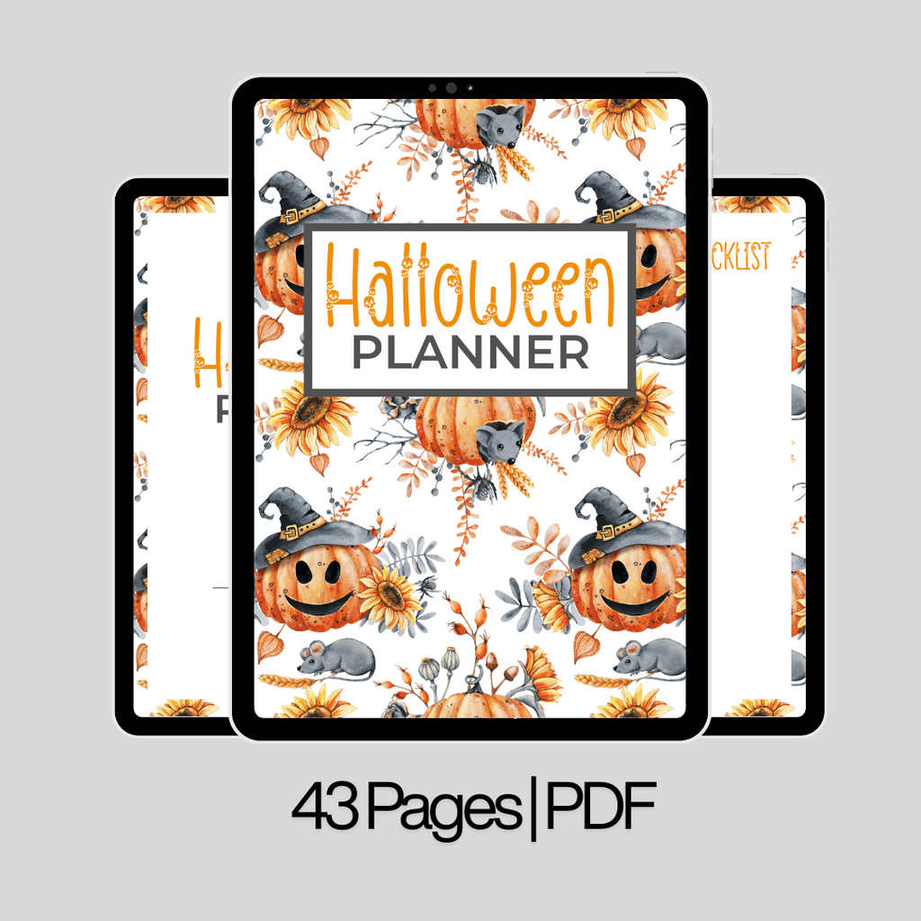 [DIGITAL] Halloween Digital Planner Printable