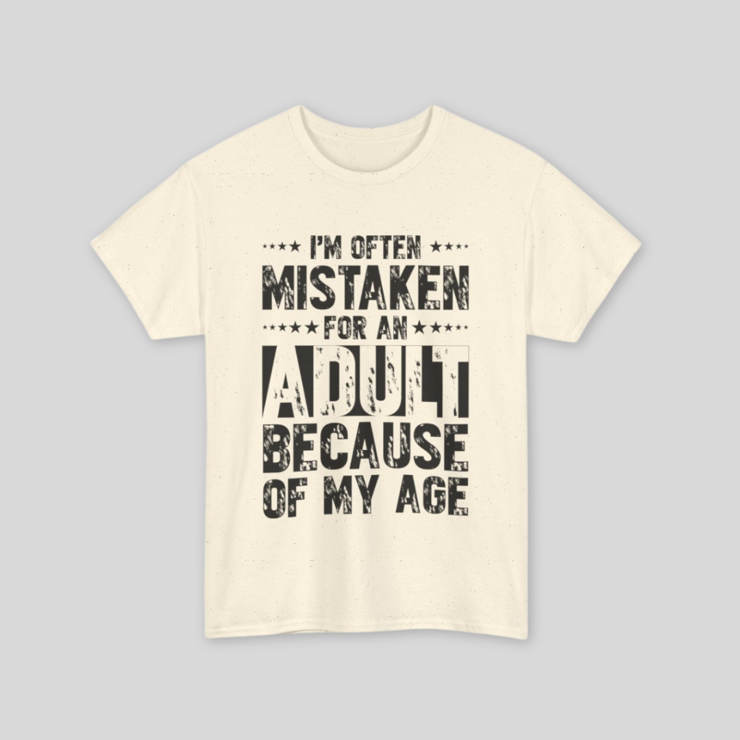 [PHYSICAL] Humorous Unisex Heavy Cotton Tee