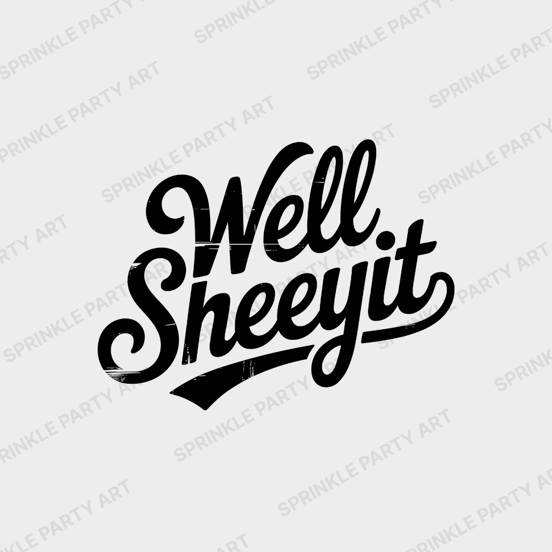[DIGITAL] Well Sheeyit Funny PNG