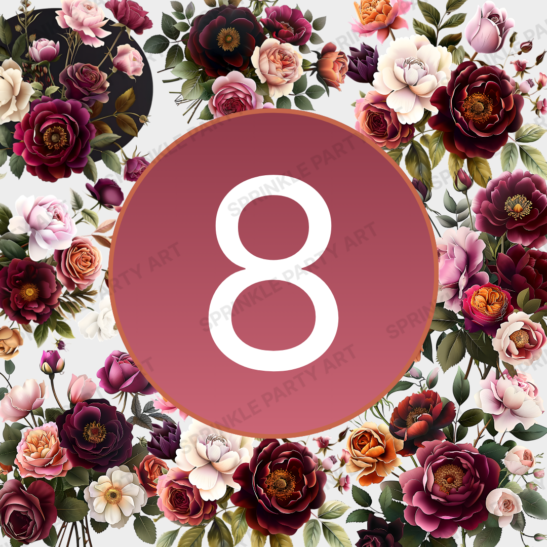 [DIGITAL] Whispering Petals Flower Clip Art
