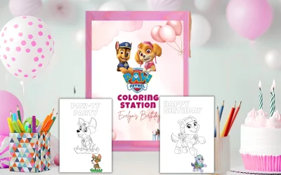 Paw Patrol Coloring Pages